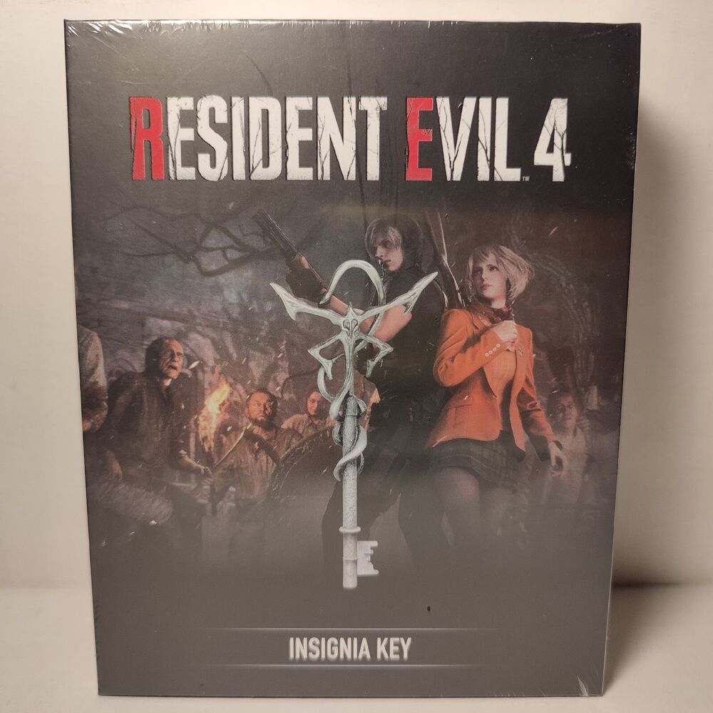 Resident Evil 4 Insignia Key Los Iluminados Official Replica Metal Figurine